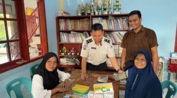 Lapas Sibolga Hadirkan Kepedulian, Salurkan Bansos dan Gelar Cek Kesehatan Gratis di Panti Asuhan Namira